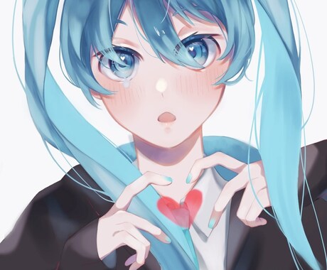 かわいい雰囲気のアイコン/イラストお描きします SNSアイコン、歌ってみた動画、キャス画などにどうぞ＊ イメージ1