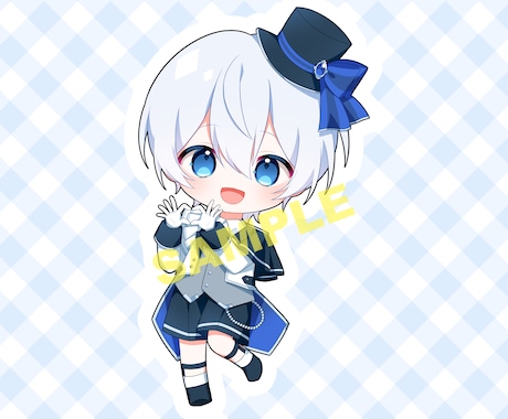 SDイラストを制作いたします SNS用アイコン/グッズ用/スタンプ等 イメージ2