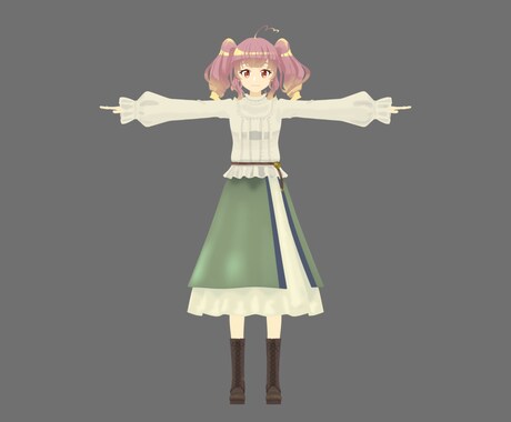VRChat、配信用アバターをモデリングします Blenderであなただけのオリジナルアバターを作ります イメージ2