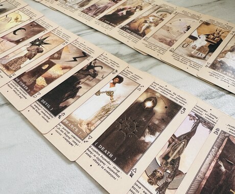 タロットカードを自分で「読める」を目指します 初回10組限定50分/3500円でマンツーマンレッスン イメージ2