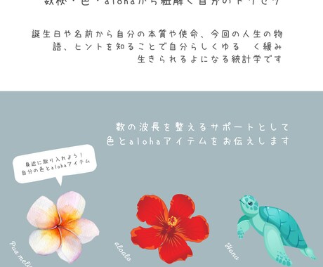 数秘鑑定いたします 一通り鑑定【初期〜後期・名前など】 イメージ1