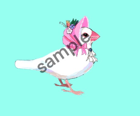 動物の絵を描きます ユニークなタッチで制作します。 イメージ2