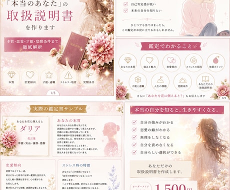 あなたも知らない本当のあなたの取扱説明書を作ります 本質・恋愛・才能・弱点・覚醒条件まで徹底解析 イメージ2