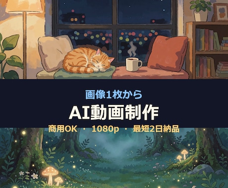 SNS用の短尺動画を代わりに作ります 素材1枚でOK｜作る時間がない方の代わりに イメージ1
