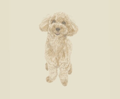 やわらかい ペット似顔絵を描かせていただきます SNSや飾りに 幅広くお使いいただけます！ イメージ2