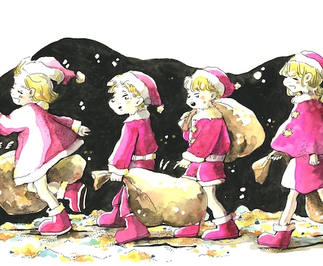 商業利用可！挿絵・イラスト描きます 絵本の世界観のような、水彩アートを制作します。 イメージ2