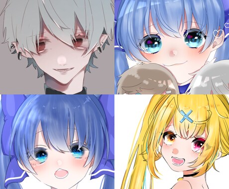 配信イラスト、アイコン等描きます しっかりお話し最高のものを提供したいです イメージ2
