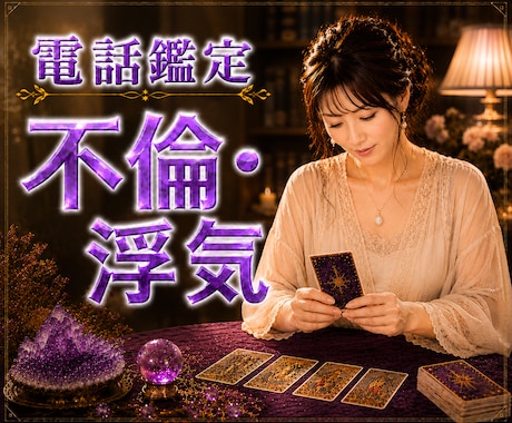 誰にも言えない不倫・複雑愛のお悩みに寄り添います ★W不倫★婚外恋愛★浮気★お相手の気持ち★夫婦★片思い★ イメージ1