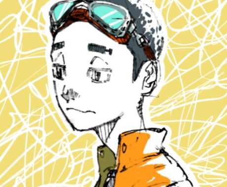 商用利用可能なSNSアイコンを作成します SNS用のビビットカラーで目立つアイコンお描きします！ イメージ2