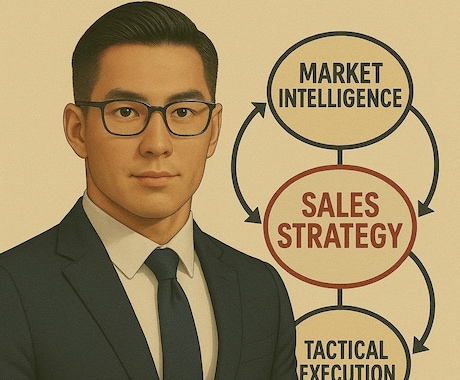 法人営業の戦略を整理　どこに何を売るか設計します 起業家、経営者向けIT企業のエンプラセールスが仮説構築支援 イメージ1