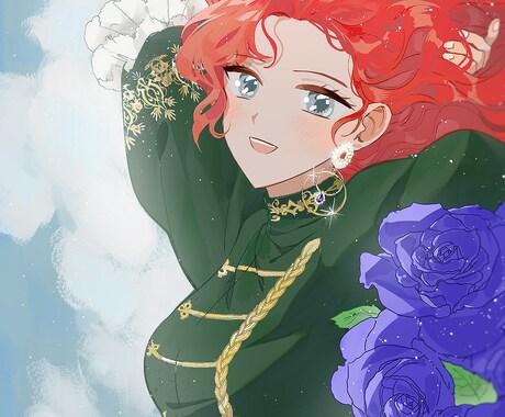キラキラなアイコン・イラストを描きます カジュアルでキラキラなイラスト・ゲーム用・SD・表紙など イメージ2