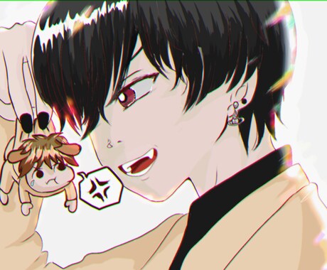 アイコン似顔絵書きます 人と違ったアイコンにしてみませんか？ イメージ1