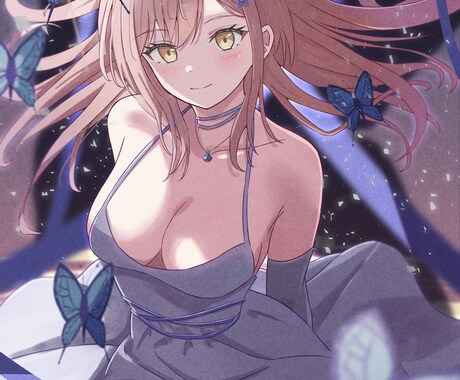 一枚絵、アイコン、キャラデザなど幅広く対応します あなたの思い描く理想を形にします イメージ2