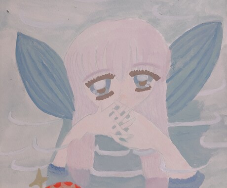 伝説のキャラクターを私の世界観で描きます オモ、妖精、人魚、小人、ユニコーン、ペガサスなど。 イメージ1