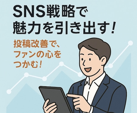SNS戦略で魅力を引き出します 投稿改善で、ファンの心をつかむ！ イメージ1