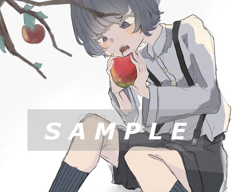 アイコンやキャラデザ等のイラストを制作します 雰囲気のある情報量の多いイラストを得意としています。 イメージ2