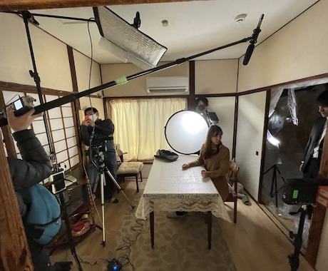 実写でミュージックビデオを制作します イメージ1