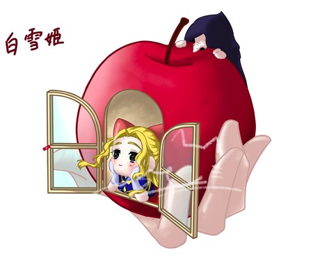 版権・オリキャラ！お好きな構図で描かせて頂きます 観賞用にもプレゼント用にも！貴方だけの特別なイラストを。 イメージ2