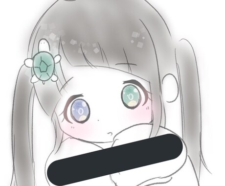 優しいふわふわアイコン描きます 可愛いふわふわタッチが得意です！ イメージ2