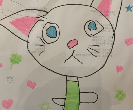 4歳の男の子が描く、元気が出るイラストを提供します 子供ならではののびのびとした感性で癒される絵をGETできる！ イメージ2
