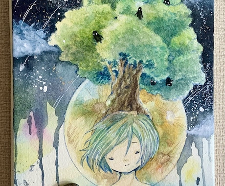 ペットのイラスト描きます 大好きな家族を絵の中にずっと残してみませんか イメージ2