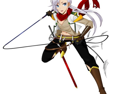 オリジナルキャラクターの立ち絵や設定図を描きます ご自身の創作されたキャラクターをはっきりとさせたい方に。 イメージ2
