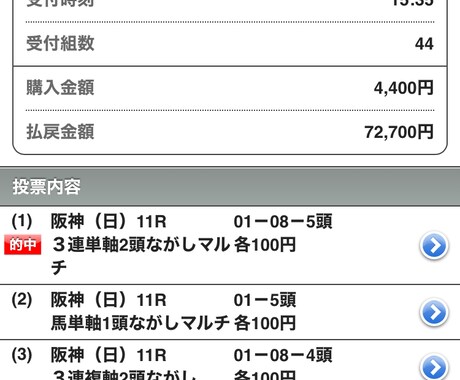 競馬歴10年予想教えます 調教と返し馬、パドックで競馬予想します。 イメージ2