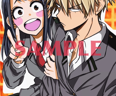 あなたとあなたの好きなキャラクターを描きます あなたも二次元の世界に飛び込みましょう！ イメージ1