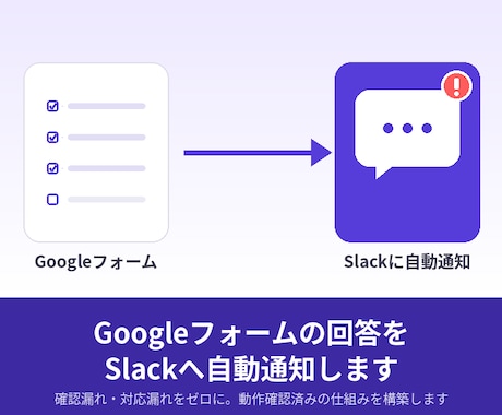 Googleフォームの回答をSlackに通知します イメージ1