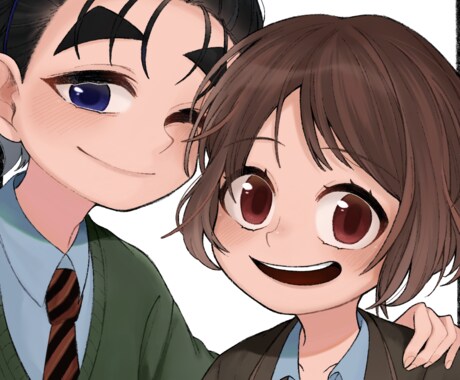 イラスト制作　一枚1000〜行ってます ご要望に合わせたスタイルで製作致します イメージ2