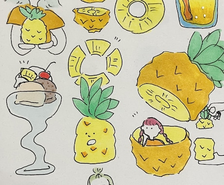 子どもの頃を思い出す心温まるイラストを届けます あなたの想いを色鮮やかに具現化します イメージ1