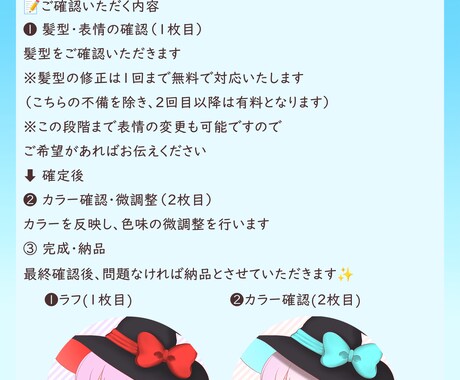 最短翌日♡量産型魔女アイコンお描きします 実績作りの為特別価格！最短翌日で、あなたもかわいい魔女に♡ イメージ2