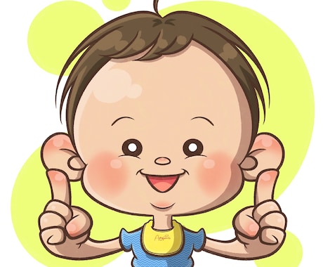 Kids&Baby専門★可愛いイラスト描きます 【SNSアイコン用】プレゼントにイラストをちょっと添えて… イメージ2