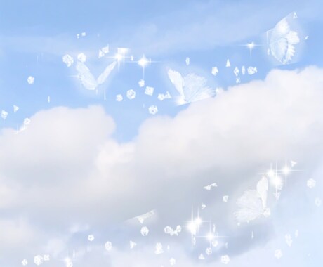 当たり前にある雲を可愛いくアレンジします 日常の中に癒しやほっと出来るような瞬間 イメージ2
