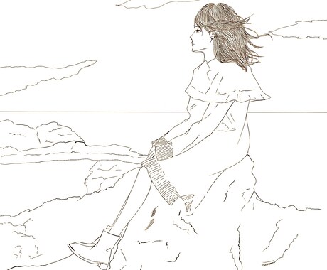 優しい、クール、オシャレなアイコン、似顔絵描きます スタイリッシュ24時間受付納品まで打ち合わせ後1週間以内 イメージ2