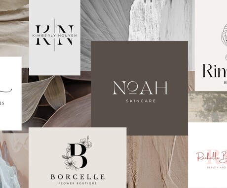 ロゴデザインいたします お洒落×シンプル【2案ご提案】 イメージ1