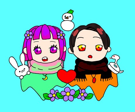 お好みに合ったイラストを描かせていただきます 個性のある絵を描きます。お気軽にご相談ください。 イメージ2