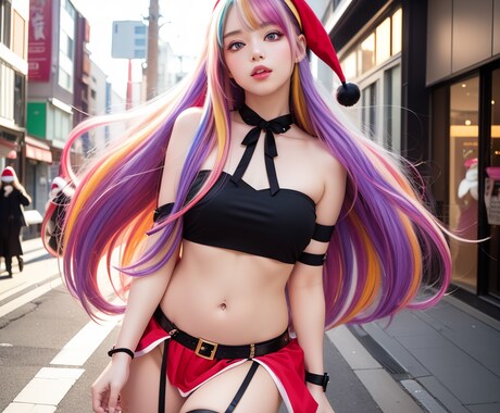オリジナル衣装のAI美女を作成いたします AIが紡ぐファッションの輝き、AI美女が纏う独創的な衣装 イメージ1