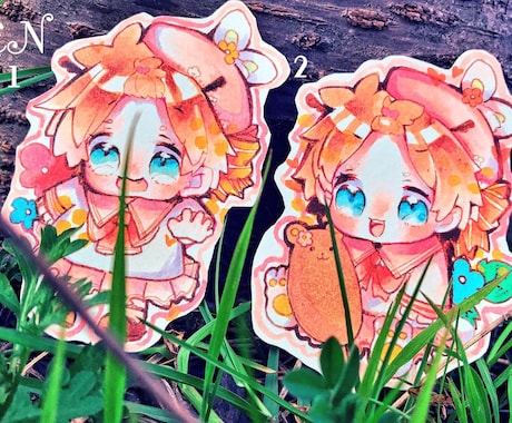 デフォルメ/厚塗り【綺麗】可愛いアイコンを描きます かわいいアイコンが欲しい人向け イメージ2