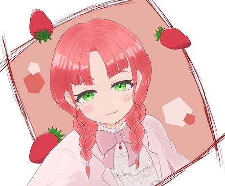 あなたの理想の絵柄でアイコンイラスト制作します あなたのSNSやアプリを好みのアイコンにしませんか？ イメージ2