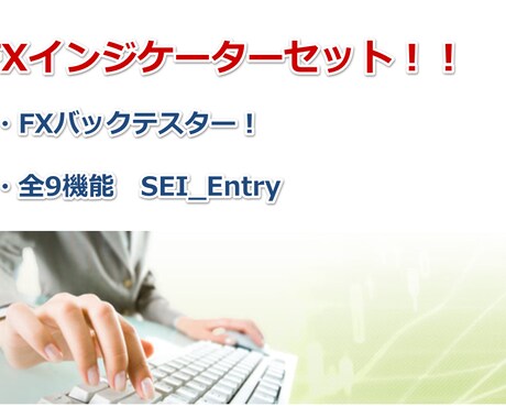 インジケーターセットで提供します バックテスターとSEI_Entryのお得なまとめ買い！！ イメージ1