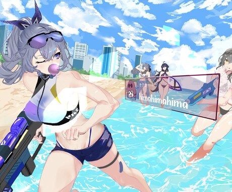 クリエイター様向けにイラストを制作いたします VTuber様向けにキャラクターデザインなども承ります イメージ1