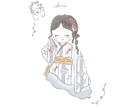 ゆるふわイラスト作成します もっちっとかわいい、ゆるイラストならお任せください☺ イメージ2
