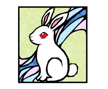 ステンドグラス風のイラスト描きます 個性的な温かみのある手描きイラストを製作致します イメージ2