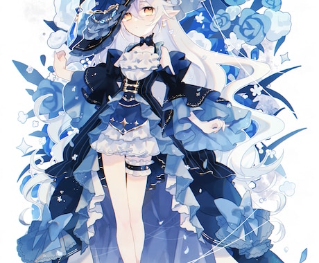 綺麗でかわいいイラストを描きます サムネ・表紙・TRPG立ち絵やプレゼントなど！ イメージ2
