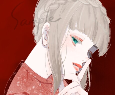 SNSアイコンに！女の子イラスト描きます 魅力的な女の子イラストをお描きします イメージ2