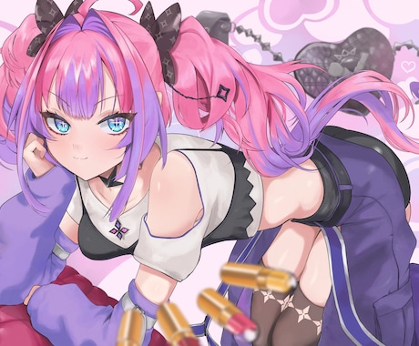 可愛いイラスト制作します 【厚塗り】１枚絵制作プランどんな用途でもお任せ イメージ1