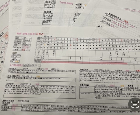 あの人との相性は？密教宿曜占星術で鑑定致します 生年月日が同じでも運命は違う。あなただけの運命を細密に鑑定！ イメージ2