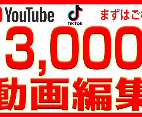 Youtube、Tiktokの動画編集します イメージ1