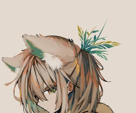 商用OK！厚塗り風キャラクターアイコン描きます お手軽に厚塗りイラストをあなたの手に イメージ2